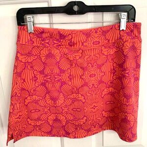 Floral Patterned Women's Skort